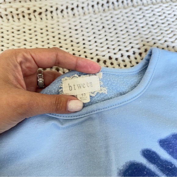 Btween Kids Tie-Dye Pajama Set - Blue and Pink Girls Size 10 - Picture 2 of 4